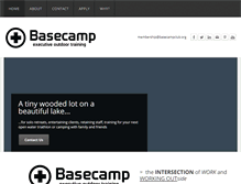 Tablet Screenshot of basecampclub.org